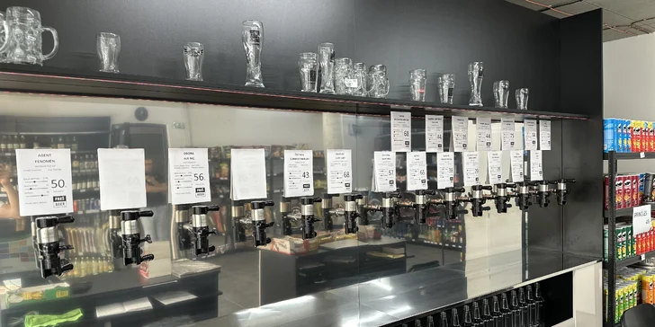 Otevřený voucher na 300 či 500 Kč na jakékoliv točené pivo či nealko z pivotéky Freš Beer