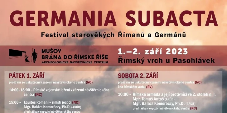 Zpět do Římské říše: vstup na největší římsko-barbarský festival Germania Subacta