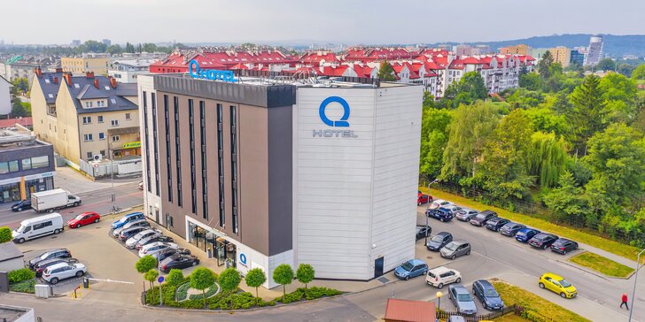 Krásy Krakova: zázemí moderního hotelu se snídaní či polopenzí