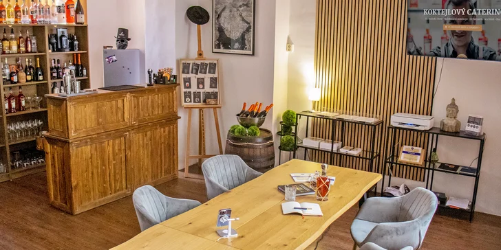 Staňte se barmanem: základní barbek kurz nebo kurz molekulární mixologie