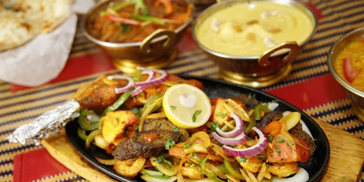 Otevřený voucher v hodnotě 250–1500 Kč na cokoli z menu v indické a bagladéšské restauraci