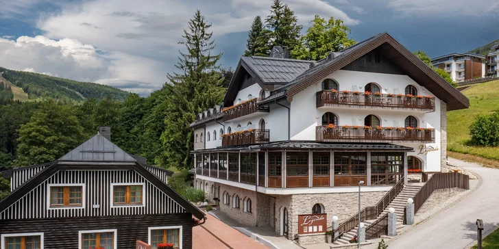 Relax ve Špindlerově Mlýně se snídaní či polopenzí a wellness