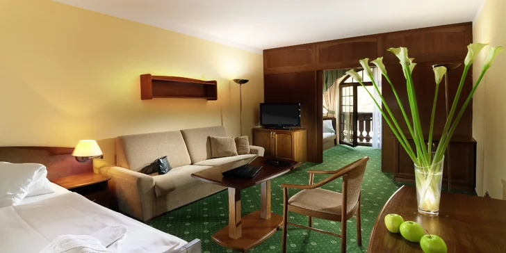 Relax ve Špindlerově Mlýně se snídaní či polopenzí a wellness