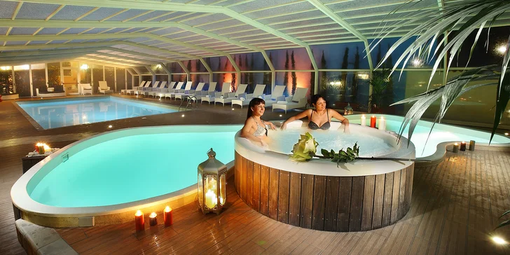 Dovolená v lázeňském městě v Toskánsku: polopenze, wellness a bazény, dítě zdarma