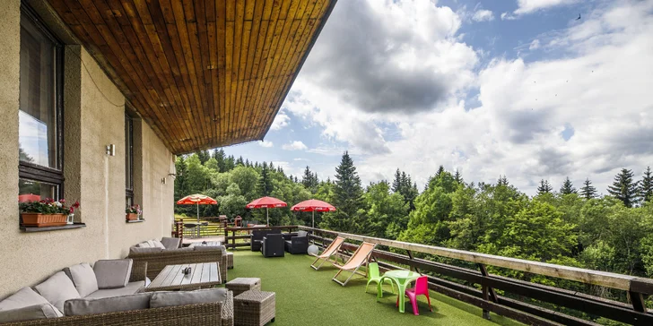 Léto a podzim v Krkonoších: pobyt v hotelu s polopenzí