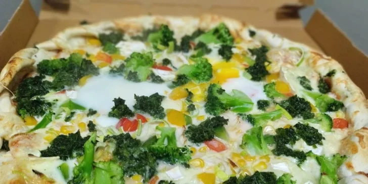 Pizza až domů: křupavá pizza ⌀ 45 cm dle výběru s rozvozem po celé Ostravě