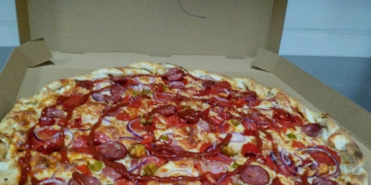 Dopřejte si pořádnou hostinu: otevřený voucher na cokoli z nabídky v Pizza King