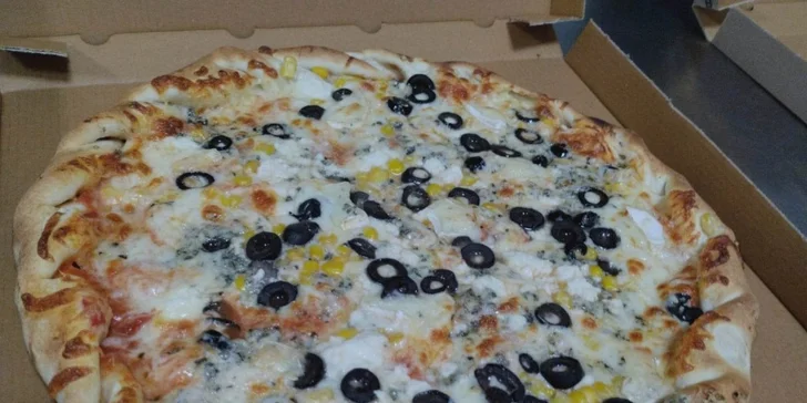 Pizza až domů: křupavá pizza ⌀ 45 cm dle výběru s rozvozem po celé Ostravě