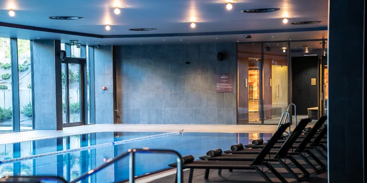 5* luxusní horský hotel v Krynici-Zdrój vedle sjezdovky s neomezeným wellness