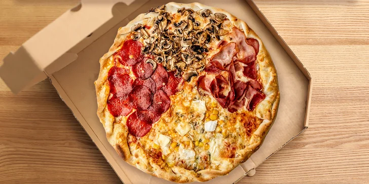 Dopřejte si pořádnou hostinu: otevřený voucher na cokoli z nabídky v Pizza King