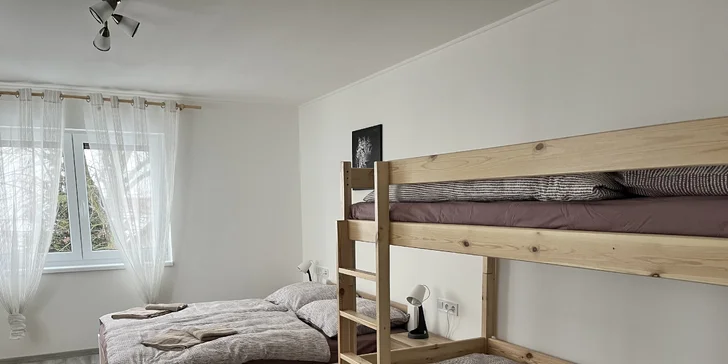 Idylka v Českém ráji: vybavené apartmány pod Kozákovem až pro 8 osob