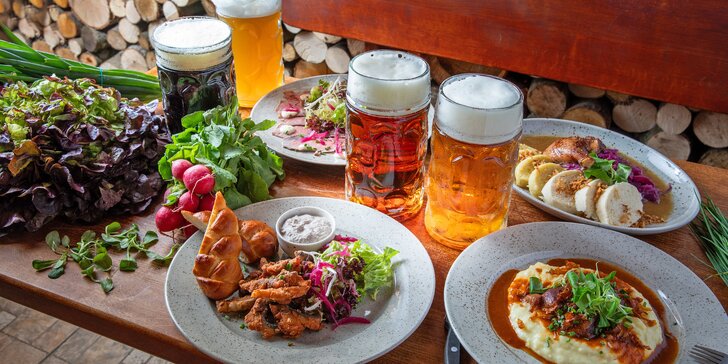 Pobyt v Rožmberku nad Vltavou se zážitkovou večeří, prohlídkou pivovaru či pivními lázněmi