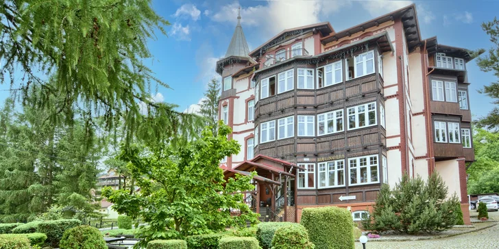 Pohoda v lázeňském městě: polopenze, wellness i výlety po okolí
