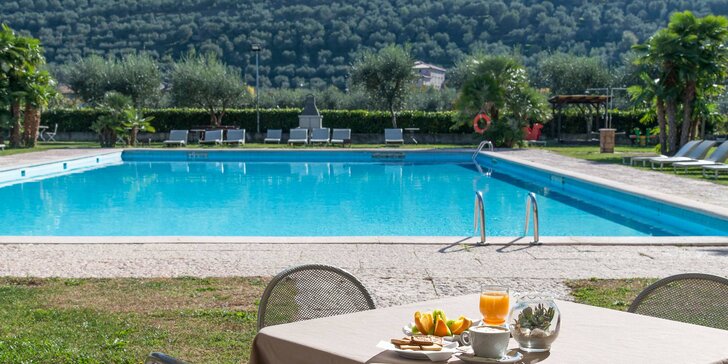 Apartmány u Lago di Garda: bazén, zahrada a skvělá poloha 500 m od promenády