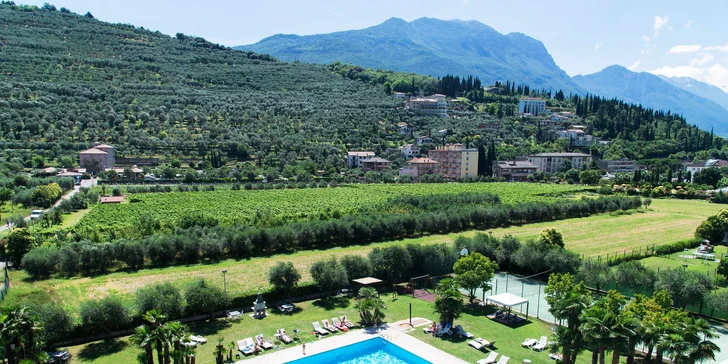 Apartmány u Lago di Garda: bazén, zahrada a skvělá poloha 500 m od promenády