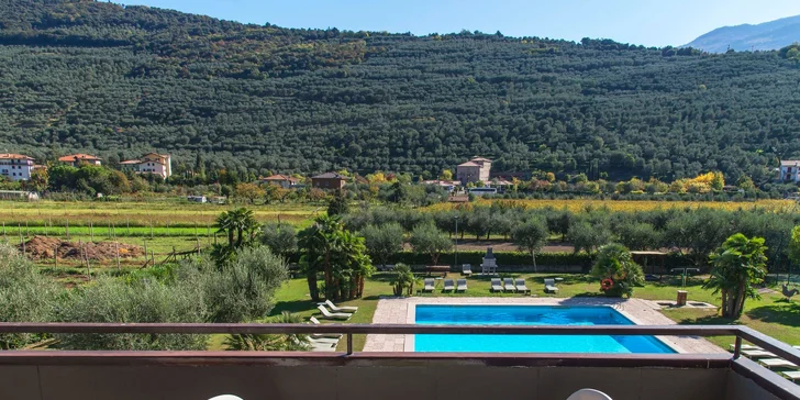 Apartmány u Lago di Garda: bazén, zahrada a skvělá poloha 500 m od promenády