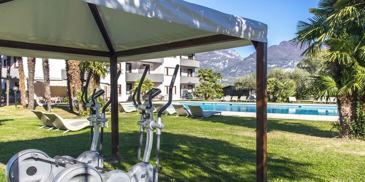 Apartmány u Lago di Garda: bazén, zahrada a skvělá poloha 500 m od promenády