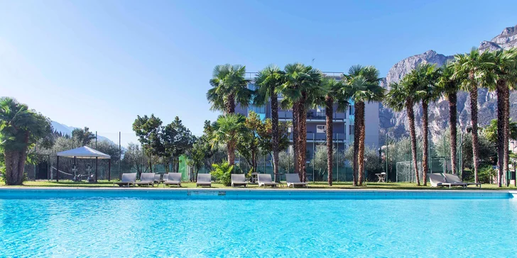 Apartmány u Lago di Garda: bazén, zahrada a skvělá poloha 500 m od promenády