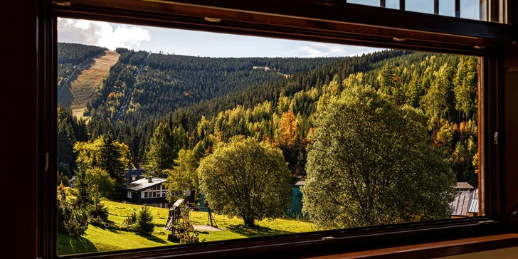 Relax ve Špindlerově Mlýně se snídaní či polopenzí a wellness