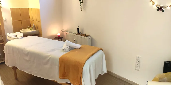 Masáž dle výběru v délce 50 nebo 90 minut: relaxační, sportovní nebo rekondiční