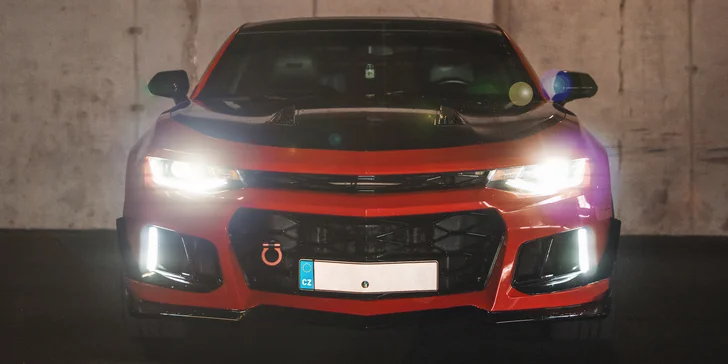 Zážitková jízda v brutálním Camaru SS ZL1 paket: pronájem vozu na 20 min. i 24 hodin