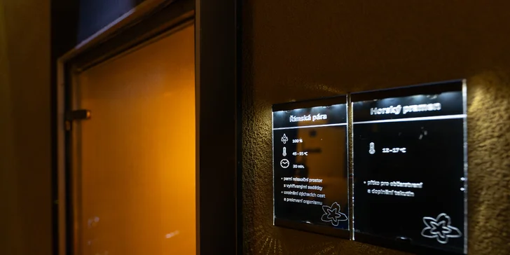 2,5hodinový vstup do wellness se saunami a vířivkou a káva pro 2 osoby