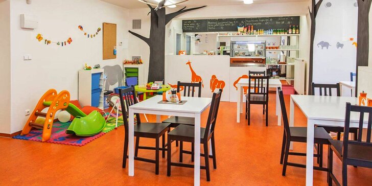 Soukromá oslava v kavárně s dětskou hernou Kids Jungle v Dejvicích