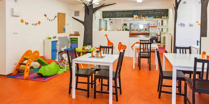Soukromá oslava v kavárně s dětskou hernou Kids Jungle v Dejvicích