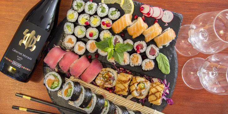 Otevřené vouchery do Sushi Hub: 1000–5000 Kč na sushi a další asijské speciality