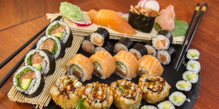 Otevřené vouchery do Sushi Hub: 1000–5000 Kč na sushi a další asijské speciality