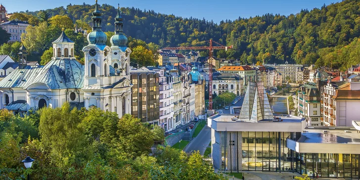 Samoobslužný hotel v Karlových Varech v centru lázeňské zóny, pár metrů od Vřídla