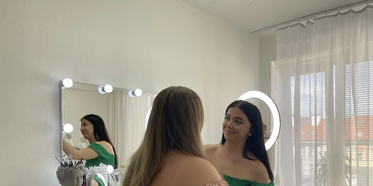 Laminace obočí a lash lifting řas včetně barvení a výživy v centru Prahy