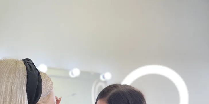 Laminace obočí a lash lifting řas včetně barvení a výživy v centru Prahy