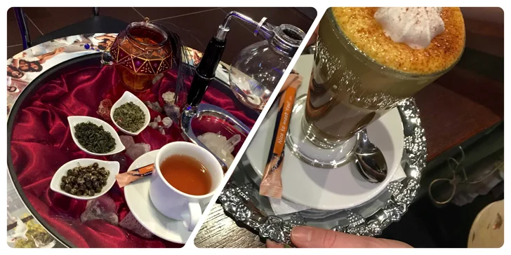 Latte s příchutí i káva z džezvy, originální limonáda nebo čaj s bylinkami a kořením: 1-2 os.