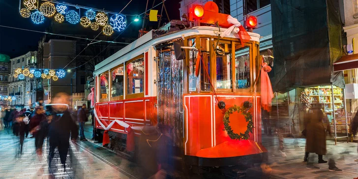 Advent v Istanbulu: letenka, 3 noci v hotelu se snídaní i plavba po Bosporu