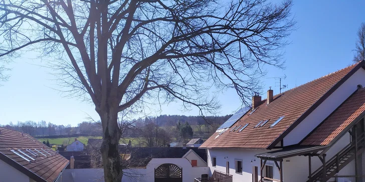 Ubytování v penzionu na statku Český dvůr: snídaně a jízda na koni