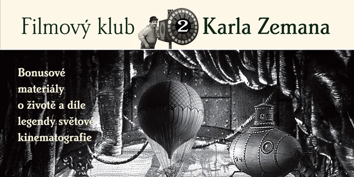 Rodinný vstup do muzea a DVD s filmy Karla Zemana
