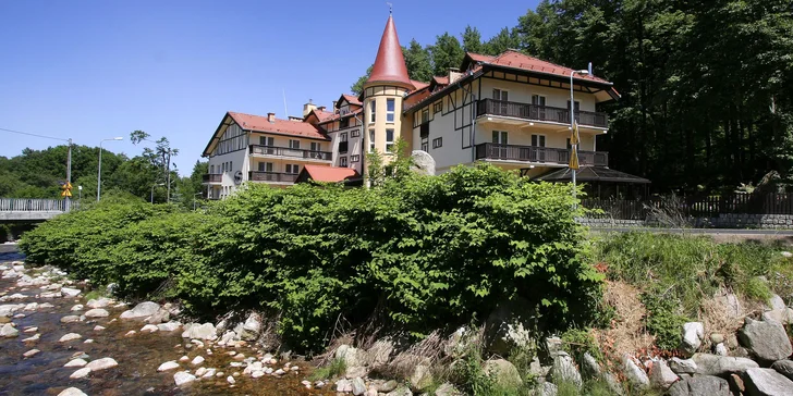 Polské Krkonoše: snídaně či polopenze, sauna i herna s Xboxem