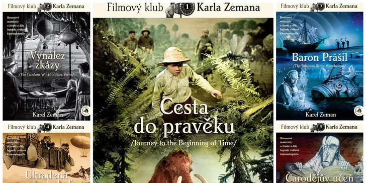 Rodinný vstup do muzea a DVD s filmy Karla Zemana