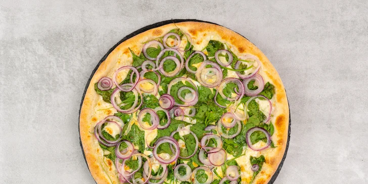 Italská pizza o průměru 33 cm: výběr ze 14 druhů podle tradičních receptur