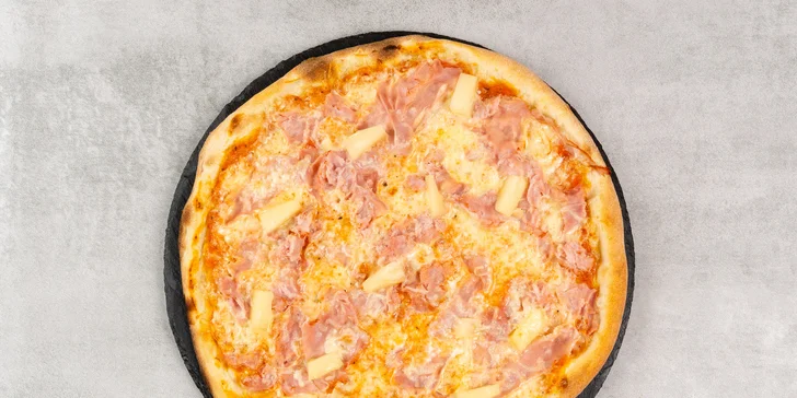 Italská pizza o průměru 33 cm: výběr ze 14 druhů podle tradičních receptur