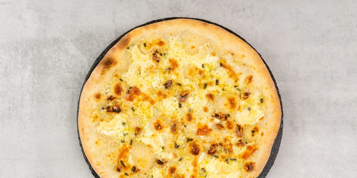 Italská pizza o průměru 33 cm: výběr ze 14 druhů podle tradičních receptur