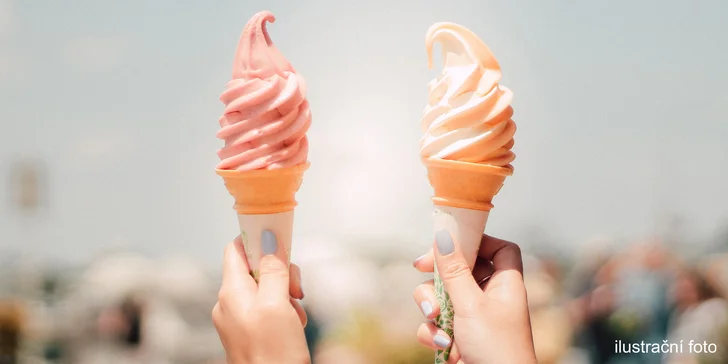 Poctivá opočenská zmrzlina: 1 velká porce dle aktuálního výběru