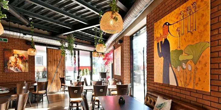 Otevřené vouchery na 300–1500 Kč na cokoli v asijské restauraci Miss Hanoi