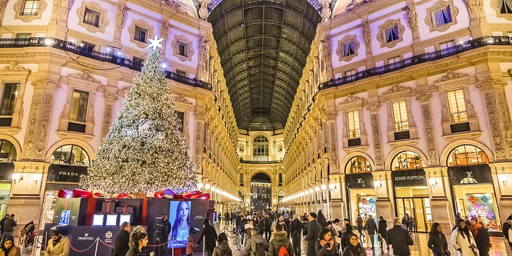 Adventní perla Lombardie: zájezd za trhy a nákupy i památkami do Milána