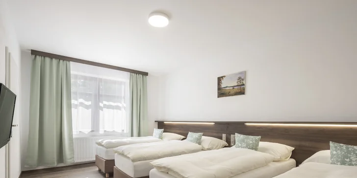 Relax u Máchova jezera: privátní wellness či vířivka, v ceně snídaně či polopenze