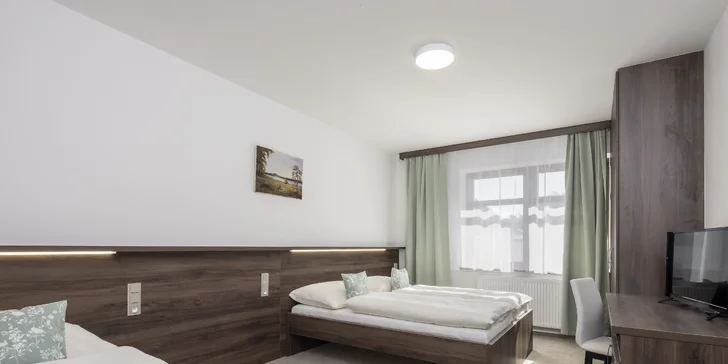 Relax u Máchova jezera: privátní wellness či vířivka, v ceně snídaně či polopenze
