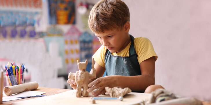 Keramika pro děti i rodiče: 3 hod. tvoření a k tomu limonáda
