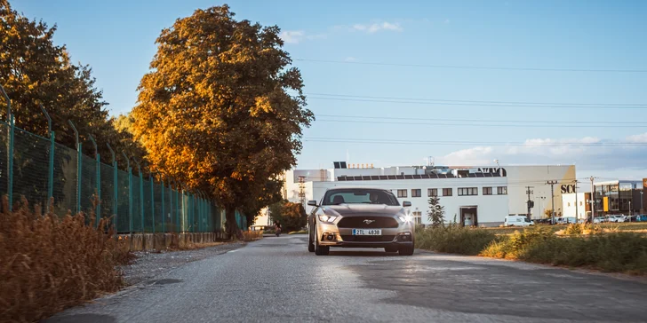 Ford Mustang ve všední dny: spolujízda či řízení od 15 min. i zapůjčení až na 3 dny