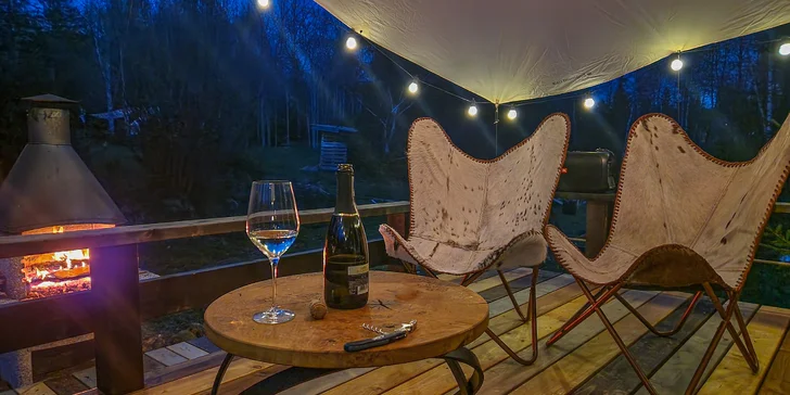 Dobrodružství i romantika v prvním tatranském glampingu: snídaně i možnost grilování